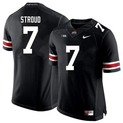 Men's Ohio State Buckeyes #7 C.J. Stroud Black Nike NCAA College Football Jersey Top Deals BCX8344RM